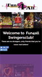 Mobile Screenshot of fun4allswingersclub.com